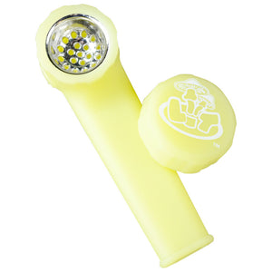 Lit Silicone Handpipe GLOW-IN-THE-DARK