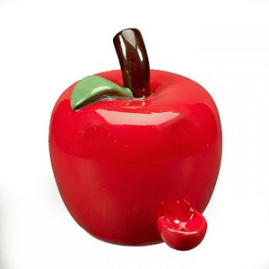 Ceramic Red Apple Pipe