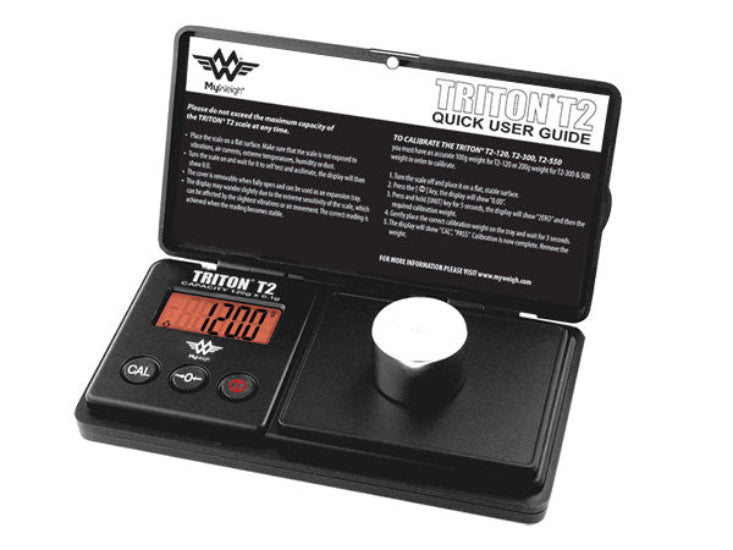 Micro T2 Scale MyWeigh Triton T2 Scale 400g x 0.01g - BC Smoke Shop