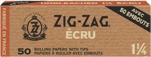 Zig Zag Unbleached 1 1/4 Paper and Tips