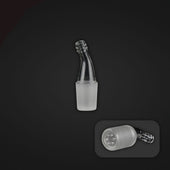 Extreme Vaporizer Elbow Adaptor with Glass Screen
