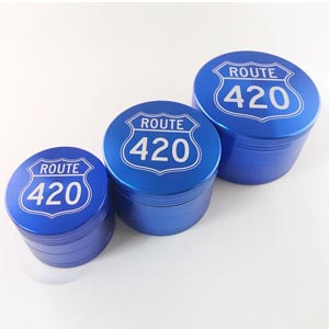 Route 420 Grinder 4 Piece Blue
