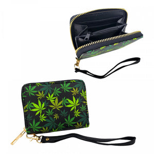 Cannabis Leaf Wallet